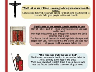 Suffering, death and resurrection