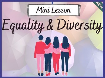 Equality and Diversity Tutor Session