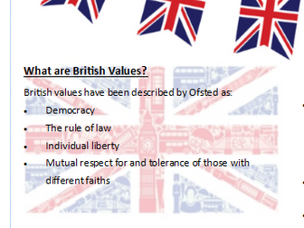 British Values in an RE lesson