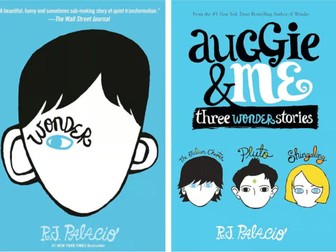 Wonder Plus Auggie & Me Comprehension Study Guides