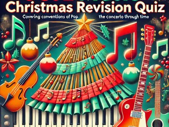 GCSE Music (OCR) Christmas Revision Quiz