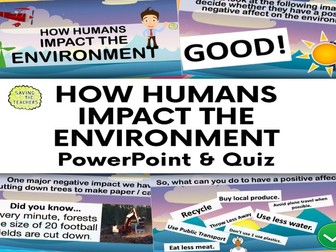 Humans And The Environment: How Humans Affect The Environment