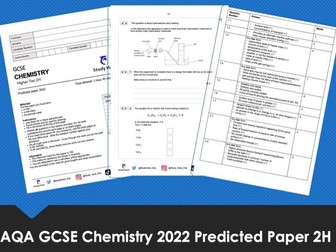 AQA GCSE Chemistry 2022 Triple Higher Paper 2 PREDICTED PAPER