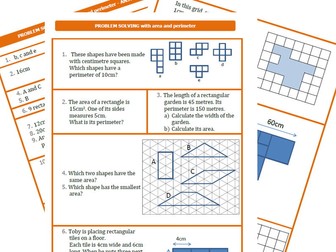Area and Perimeter Word Problems