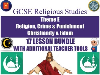 GCSE Islam & Christianity - Religion, Crime & Punishment (17 Lessons)