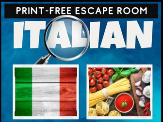 Italian Escape Room