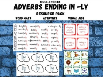 Interactive Adverbs Resource Pack: Engaging Activities & Classroom Display