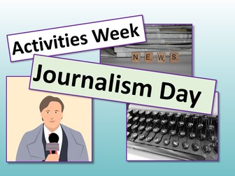 Activities Week - Journalism