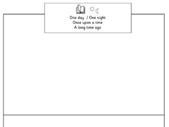 Helicopter Stories Booklet Template (A5 Printable with Prompts)