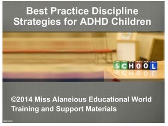 Discipline Strategies for ADHD Children