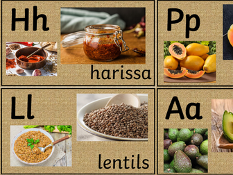 World Foods Alphabet