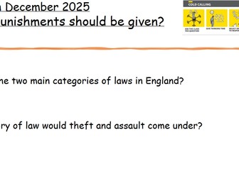 ASDAN Module 4 Law and Order Lesson 2