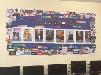 People in Media Display Board