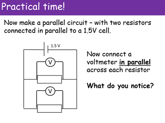 GCSE Physics Electricity - series and parallel circuits