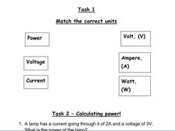 Calculating power | Teaching Resources