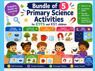 Primary Science Bundle of Resources