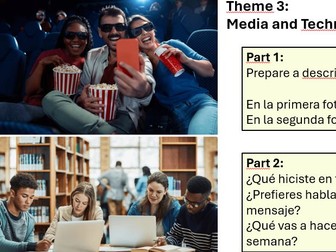 Spanish New GCSE Speaking Theme 3 Exam Practice