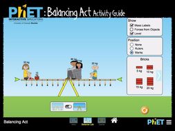 PhET Balancing Act Activity Guide