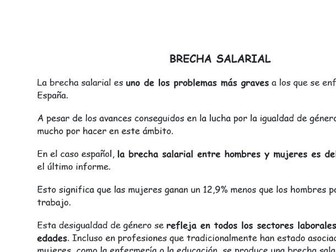 brecha salarial