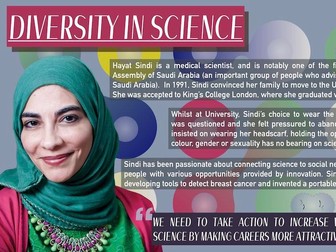 Diversity in Science Displays