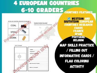ESL GEOGRAPHY WESTERN AND SOUTHERN EUROPEAN EXPLORATION GOODS AND SERVICES