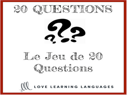 french 20 questions games