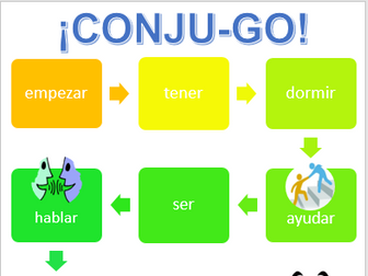 Conju-Go! (Verb Conjugation Game)