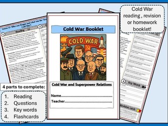 Cold War Reading Booklet