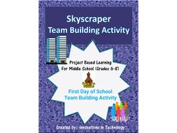 First Day of School - Skyscraper Team Building Activity