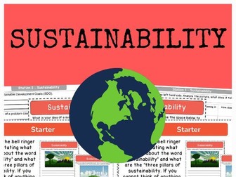 Sustainability - Full Lesson