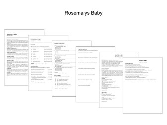 The Movie "Rosemarys Baby"