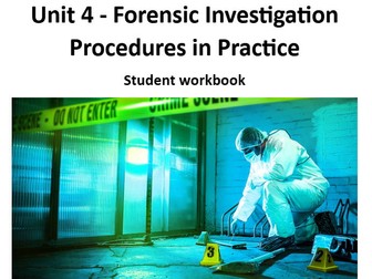 Unit 4 Forensic Investigation Practical Booklet
