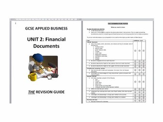Edexcel Applied Business Finance revision