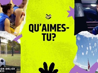 J'aime/Je n'aime pas - Likes and dislikes in French