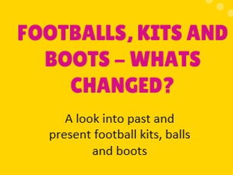 Footballs, Kits & Boots - Whats Changed?
