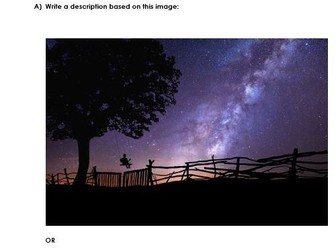 AQA GCSE 9-1 English Language Paper 1 Section B practice questions