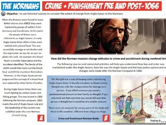 Crime and Punishment - Norman Changes