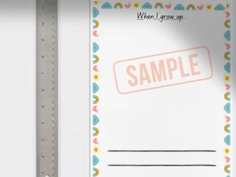 PSED When I grow up - Dreams and Goals