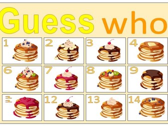 Pancake Day Guess Who