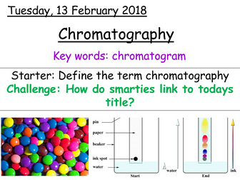 Year 7 - Chromatography