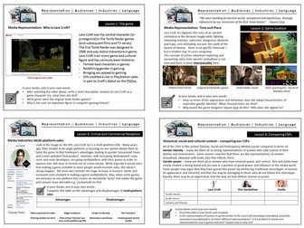 Lara Croft Go GCSE Media Studies Close Study Product CSP Online Social and Participatory