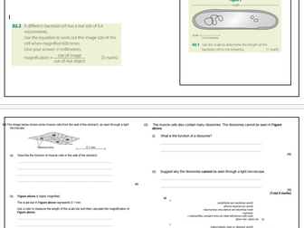 NEW AQA Trilogy Combined and Biology GCSE - Required Practical Revision booklet