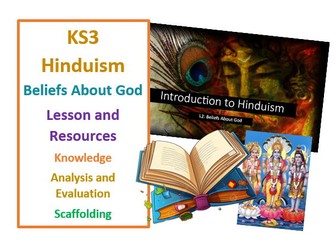 KS3 Hinduism: Hindu Beliefs About God - Full Lesson and Resources