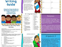 Persuasive Writing Guide with a Counterclaim