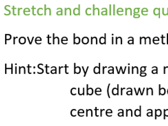 AS/A2 Organic Chemistry - Stretch & Challenge Activity