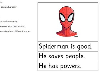 Character lesson powerpoints