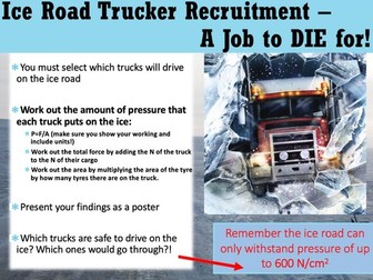 Calculating Pressure - Ice Road Truckers!