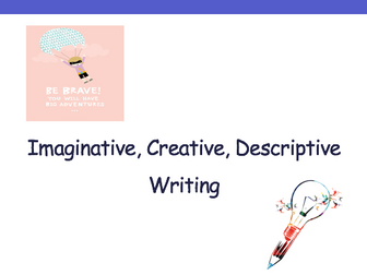 Mini Creative, Descriptive, Imaginative Writing Activities