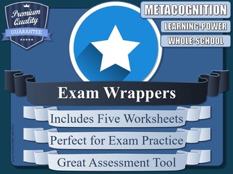 Assessment Wrappers (Worksheet x5) & Virtual Assessment Wrapper Bundle