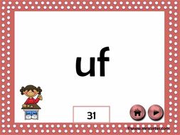 Nonsense Words Fluency Interactive Slide Show (Mac OS)